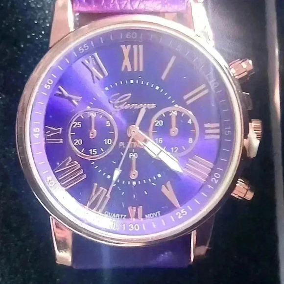 Geneva platinum quartz  ladies watch - Picture 2 of 5